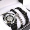 Armband en horlogeset - Zilver